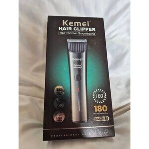 Kemei Hair Clipper KM-2481 Professional Grooming Kit With 180-Minute Runtime Sta